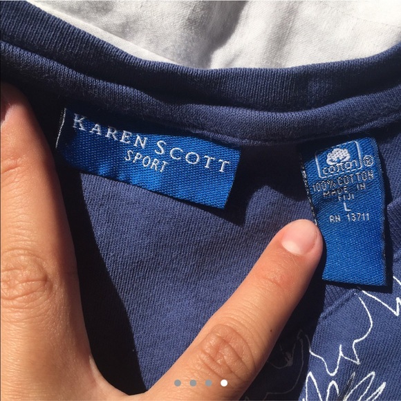 Karen Scott Hawaiian shirt - Picture 3 of 3